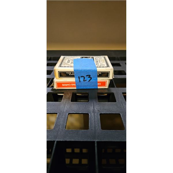 2 decks of playing cards