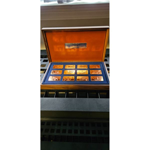 Bronze Astrology Coins