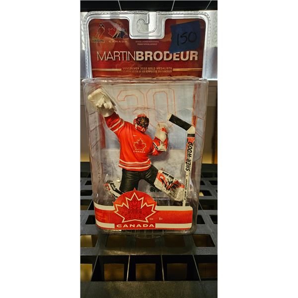 Hockey Canada 2010 Vancouver Gold Medalist Martin Brodeur Action Figure