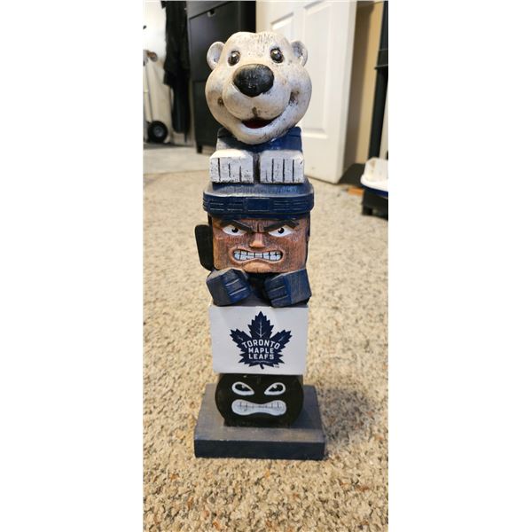 Toronto Maple Leaf Collectable Totem Pole
