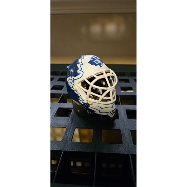 Toronto Maple Leaf Collectable Helmet: Vesa Toskala