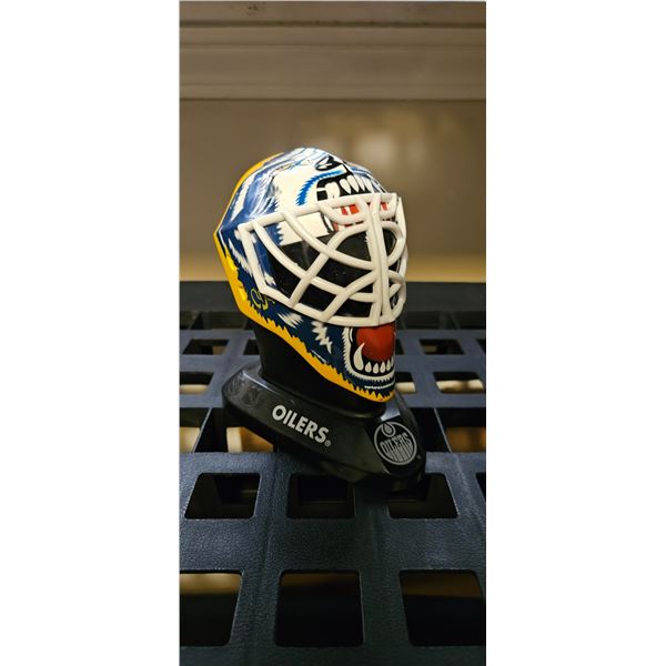Edmonton Oilers Collectable Helmet: Curtis Joseph # 31