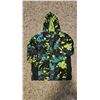 Image 1 : Youth Jacket with Hood: Green/Black size 10 - 12 (Winter)