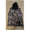 Image 1 : Youth Boys Jacket with detachable hood: Size 10 (Winter)
