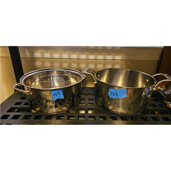Large Cooking Pots - No lids x 2