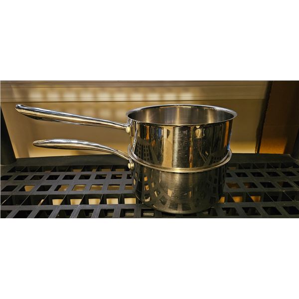 Large Cooking Pots with Handle - No lids x 2