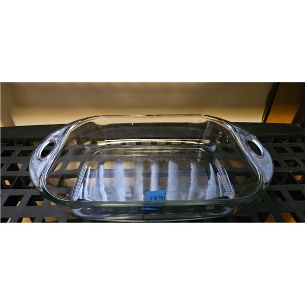 Large Glass Baking Dish - 4L 9.7" x 13.3