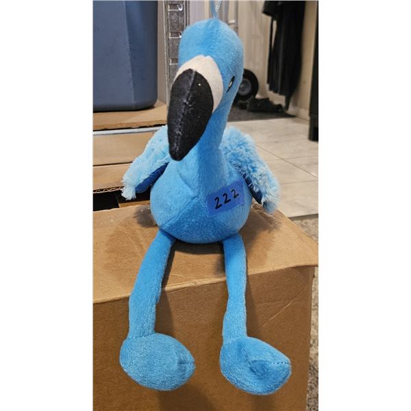 Blue Flamingo Stuffed Animal