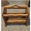 Image 1 : Wooden Magazine Rack
