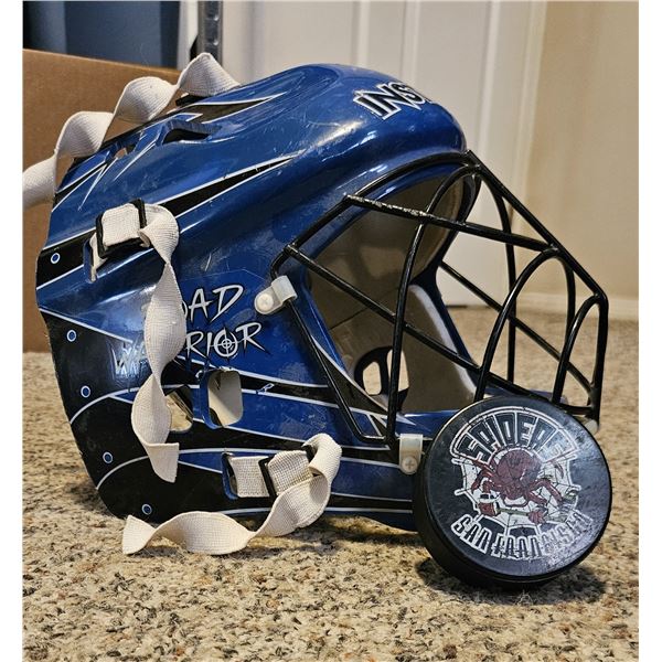 Hockey Helmet with Face Shield - Youth Goalie