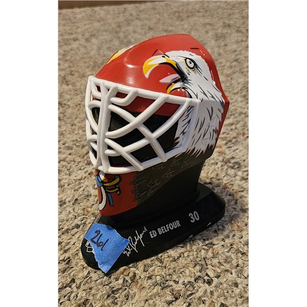NHL Collection Helmet -  Blackhawks Ed Belfour # 30
