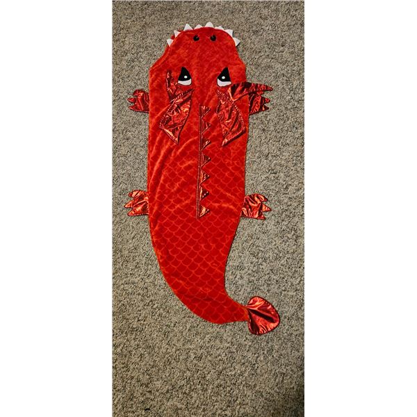Dinosaur Sleeping Bag - Red