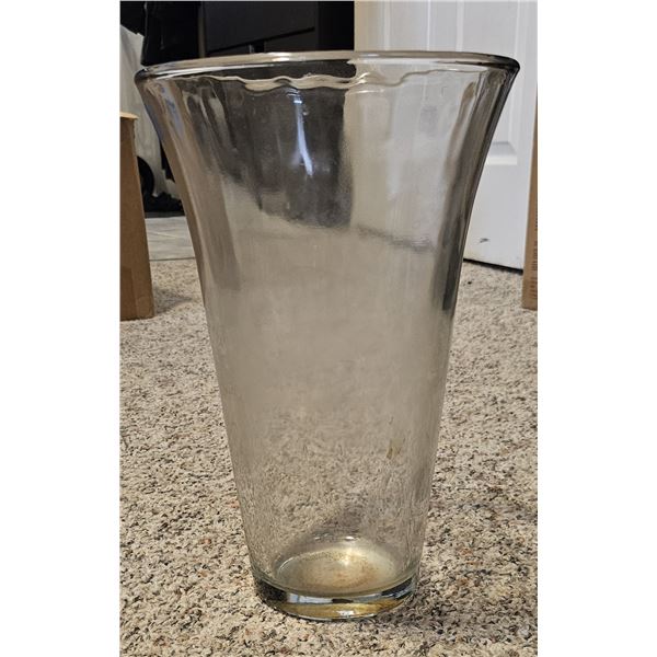Large Glass Vase with a large opening
