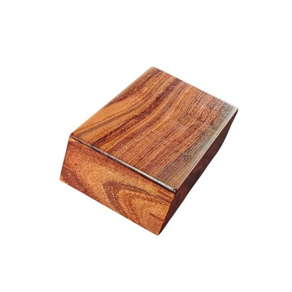 5" x 8" Koa Wood Hinged Box with Felt Lining