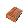 Image 1 : 5" x 8" Koa Wood Hinged Box with Felt Lining