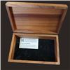 Image 2 : 5" x 8" Koa Wood Hinged Box with Felt Lining