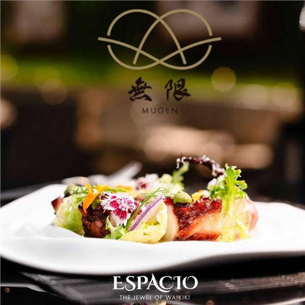 Mugen Restaurant: Espacio, The Jewel of Waikiki