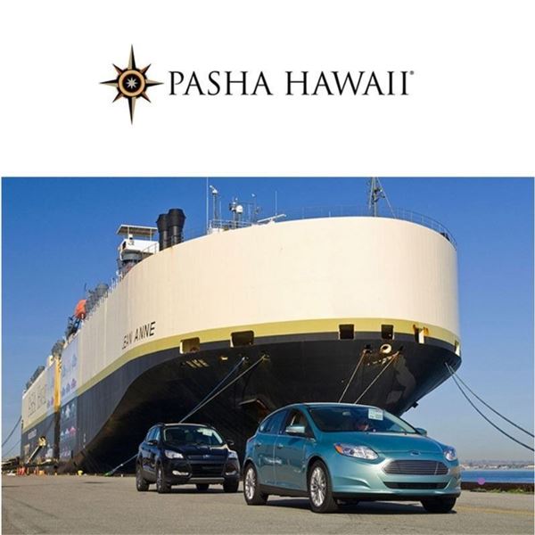 One-Way Vehicle Shipping from Pasha Hawaii - Minimum Bid of $499 Required