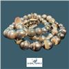 Image 2 : 3 Tahitian Multi-Color Pearl Bracelets