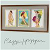 Image 1 : Framed “Summer '79 Towel - Sun” print, 18" x 33"