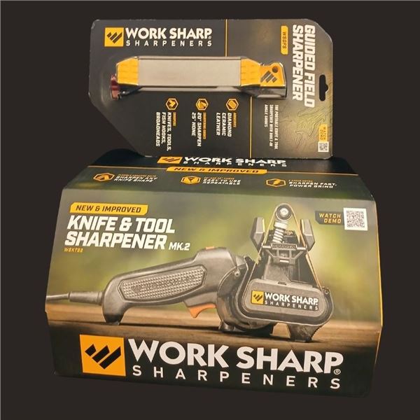 Work Sharp Knife & Tool Sharpener Mk2, Guided Field Sharpener