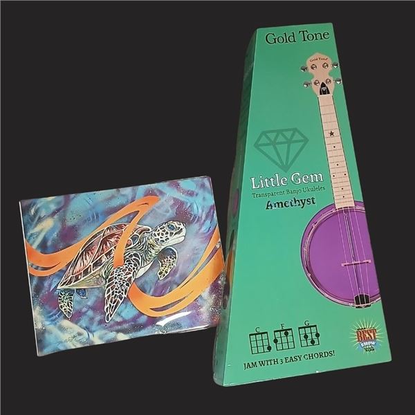 Coastal Vibes: Art & Music Set