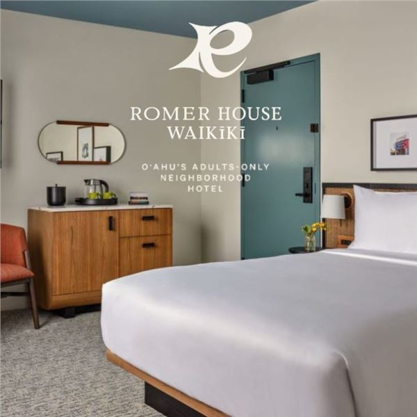2-Night Stay at Romer House Waikiki 'Oahu Adults Only Neighborhood Hotel'