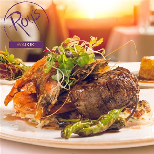 $125 Gift Certificate for Roy’s Waikiki