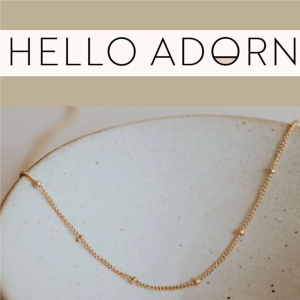 18" 14kt Gold Filled Satellite Chain