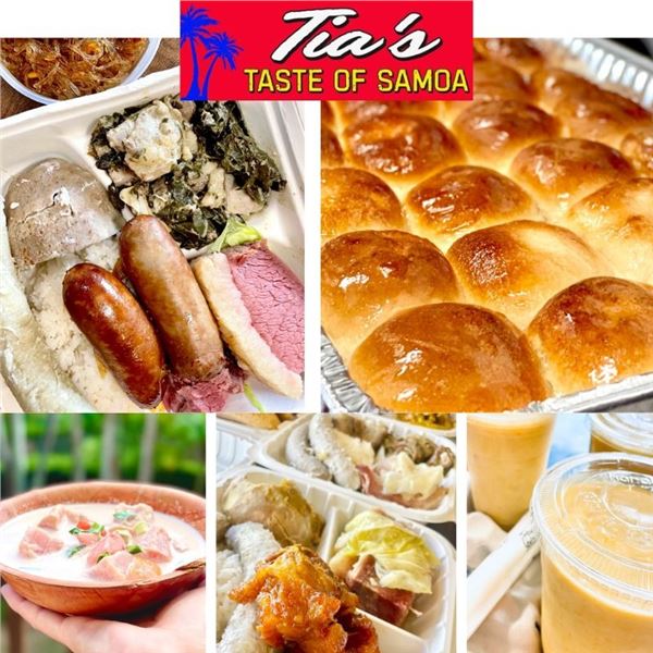 Two $100 Gift Certificates for Tia’s Taste of Samoa