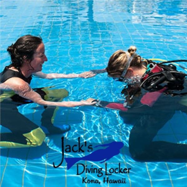 Discover Scuba Diving Spots in the Pool Course at Jack's Diving Locker for Two, Big Island