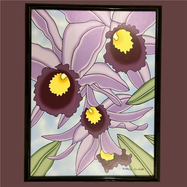 Acrylic Fish & Floral Artwork Collection by Anthony Randall