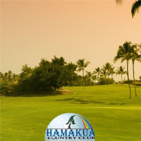 Two Gift Certificates for Round of Golf at Hamakua Country Club with Cart, Big Island