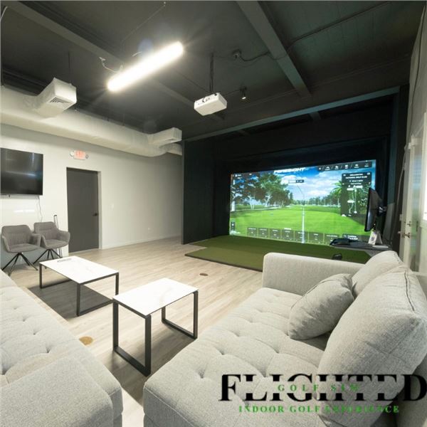 Four 30-Minute Indoor Golf Simulator Sessions