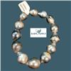 Image 3 : Pair of Tahitian Multi-Color Pearl Bracelets