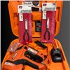 Image 1 : Professional Tools Package: Electrical Pliers Set & Cordless Brad Nailers