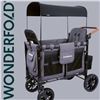 Image 1 : Wonderfold W2 Luxe Double Stroller 2 Seater Wagon