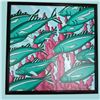 Image 4 : Four Piece- Acrylic Fish & Floral Artwork by Anthony Randall