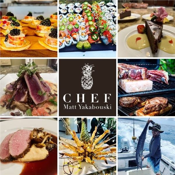 Private VIP Chef Experience for Two with Maui Private Chef Matt Yakabouski