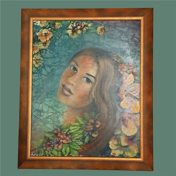 21" x 26" "Leilani" by Galina Leland