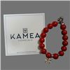 Image 1 : Hawaiian Scroll Signature Bracelet 10mm Red Coral