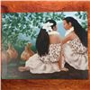 Image 1 : “Ka Maluhia” Canvas Giclee Print