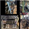 Image 1 : HAMPTON Hex Dumbbell Set with Rack