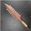Image 1 : Koa Wood Hawaiian Shark Tooth Weapon 22"
