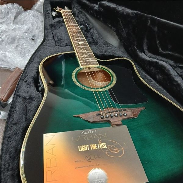 Keith Urban Acoustic Electric Guitar with Case