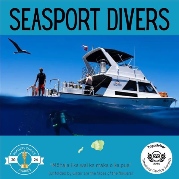Gift Certificate for Two Tank Boat Dive for One