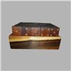 Image 1 : 55-Piece Domino Set Handcrafted Koa Wood