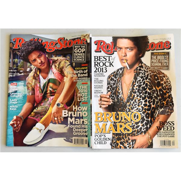 Rolling Stone Magazine featuring Bruno Mars