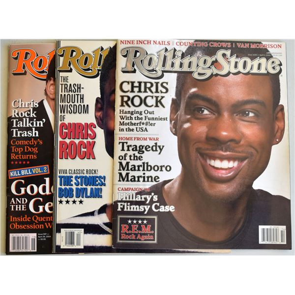 Rolling Stone Magazine featuring Chris Rock/Quentin Tarantino & Uma Thurman