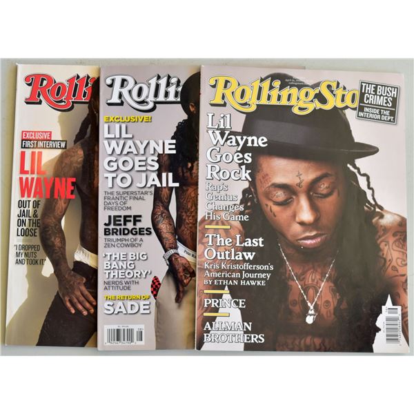 Rolling Stone Magazine featuring Lil Wayne